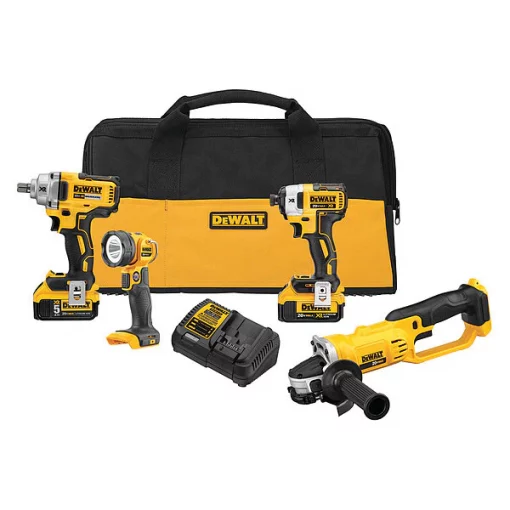 Cordless CombInation Kit, 4 Tools, 20V DC