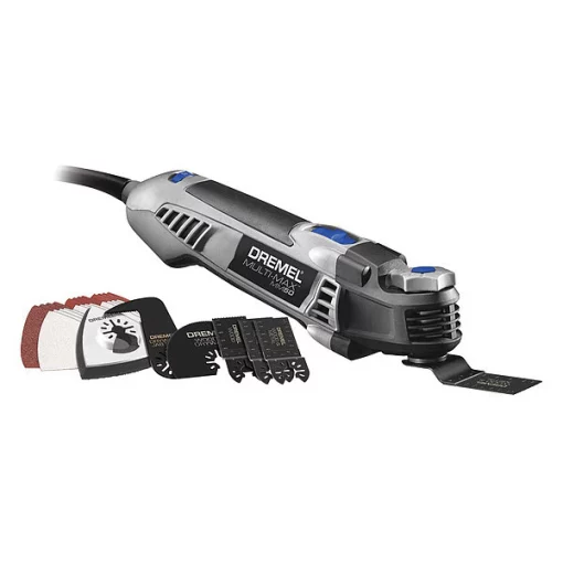 Dremel Oscillating Tool Kit, 120 V AC, Corded, 3.2 Degrees Oscillation Angle, Multi-Max Series 1 Oscillating Tool Kit, 120 V AC, Corded, 3.2 Degrees Oscillation Angle, Multi-Max Series