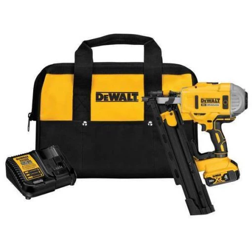 Dewalt 20V MAX* 21 degree PLASTIC COLLATED CORDLESS FRAMING NAILER KIT 1 20V MAX* 21 degree PLASTIC COLLATED CORDLESS FRAMING NAILER KIT