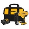 Dewalt 20V MAX* XR 16 GA Cordless Straight Finish Nailer Kit