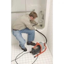 35 ft Corded Drain Cleaning Machine, 115V AC