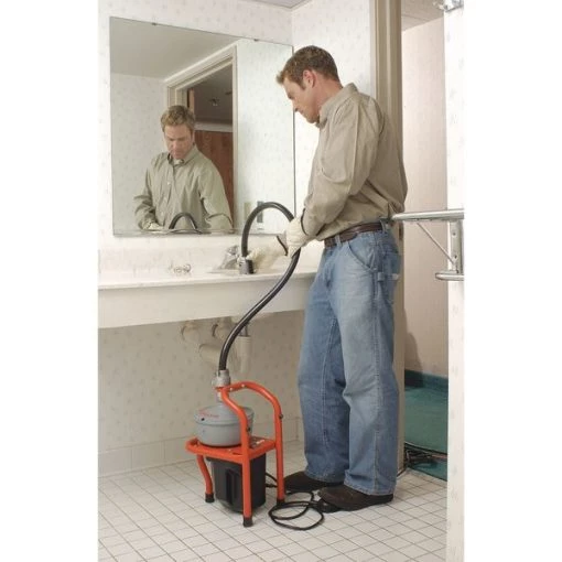 35 ft Corded Drain Cleaning Machine, 115V AC