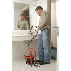 35 ft Corded Drain Cleaning Machine, 115V AC