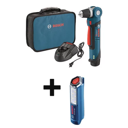 Bosch Cordless Right Angle Drill Kit, 11-1/2" L