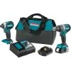 Makita 18V LXT® Compact Brushless 2-Pc. Combo Kit (2.0Ah)