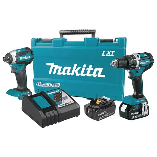 Makita 18V LXT® Brushless 2-Pc. Combo Kit (4.0Ah) 1 18V LXT® Brushless 2-Pc. Combo Kit (4.0Ah)