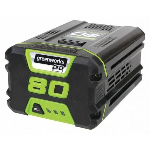 Greenworks Pro 80.0V Li-Ion Battery, 2.0Ah Capacity 1 80.0V Li-Ion Battery, 2.0Ah Capacity