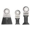 Fein E-Cut Combo Pack, Metal, 7-3/4" L, 3 pcs.