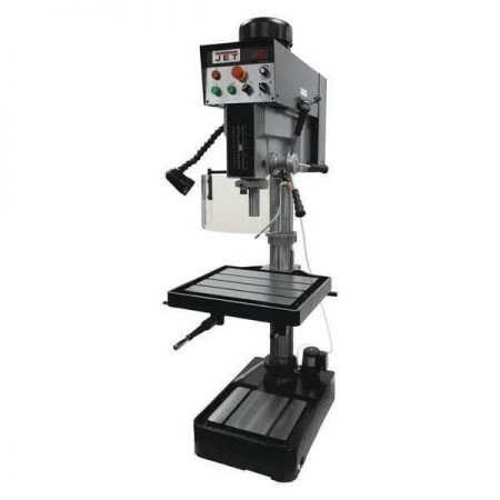 Jet Floor Drill Press, Belt Drive, 2 hp, 230 V, 20 in Swing, Variable Speed