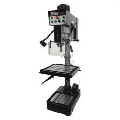 Floor Drill Press, Belt Drive, 2 hp, 460 V, 20 in Swing, Variable Speed