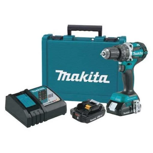 18.0 V Hammer Drill, Battery Included, 1/2 in Chuck