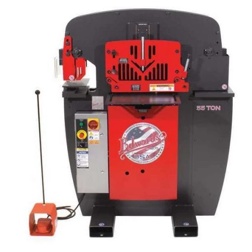 Edwards Ironworker, 23A, 1 Phase, 5 HP, 230V, 50 tons 1 Ironworker, 23A, 1 Phase, 5 HP, 230V, 50 tons