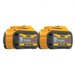 Dewalt 20.0/60.0V Li-Ion Battery, 9.0Ah Capacity (2 Pack)