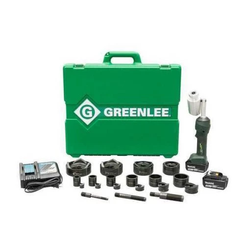 Greenlee Punch Driver Kit, 18.0V, Li-Ion, Cordless 1 Punch Driver Kit, 18.0V, Li-Ion, Cordless