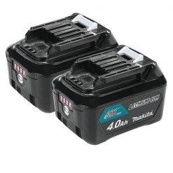 Makita 12V max CXT® 4.0Ah Battery, 2/pk