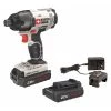 Porter Cable 20V MAX* 1/4 in. Cordless Hex Head Compact Impact Driver Kit