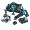 Makita 18V LXT® Brushless 4-Pc. Combo Kit (5.0Ah)