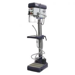 Floor Drill Press, Belt Drive, 2 hp, 240 V, 15 3/4 in Swing, Variable Speed