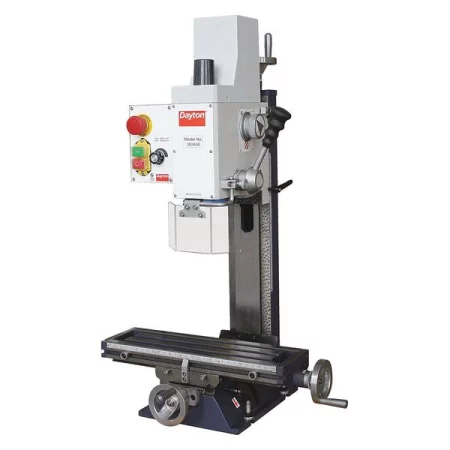 Dayton Mill/Drill Machine, 5/8 Motor HP, 60 Hz