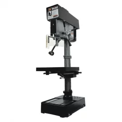 Floor Drill Press, Belt Drive, 2 hp, 115/230 V, 20 in Swing, Variable Speed