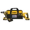 Dewalt Cordless Combo Kit, 20.0V, 2 Tools