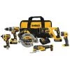 Dewalt Cordless Combo Kit, 20.0V, 6 Tools