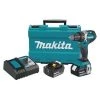Makita 1/2 in, 18V DC Cordless Drill, Battery Included