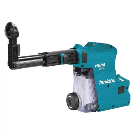 Makita Dust Extractor Attachment w/ HEPA Filter Cleaning Mechanism