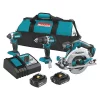 Makita 18V LXT® Brushless 3-Pc. Combo Kit (2.0Ah)