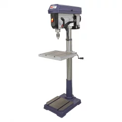Floor Drill Press, Belt Drive, 1 1/2 hp, 120/240 V, 20 in Swing, 12 Speed
