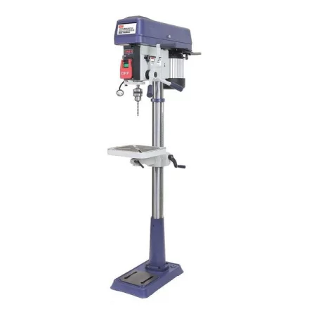Dayton Floor Drill Press, Belt Drive, 1/2 hp, 120/240 V, 15 in Swing, 16 Speed