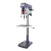 Dayton Floor Drill Press, Belt Drive, 1 1/2 hp, 120/240 V, 20 in Swing, 16 Speed
