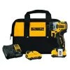 Dewalt Cordless Screwdriver Kit, 1/4In Chuck, 12V, Voltage: 12.0 V