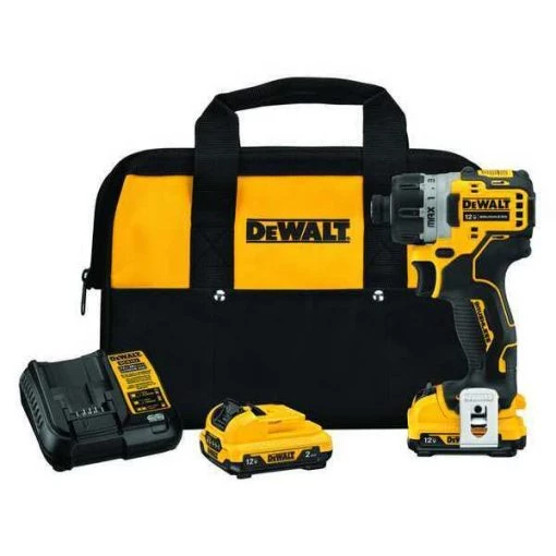 Dewalt Cordless Screwdriver Kit, 1/4In Chuck, 12V, Voltage: 12.0 V 1 Cordless Screwdriver Kit, 1/4In Chuck, 12V, Voltage: 12.0 V