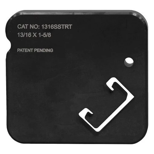 Greenlee Single Strut Dies, 1 5/8" L 1 Single Strut Dies, 1 5/8" L