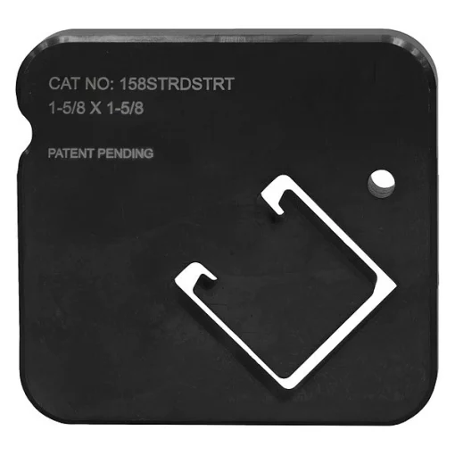 Greenlee Single Strut Dies, 1 5/8" L 1 Single Strut Dies, 1 5/8" L