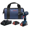 Bosch Cordless Hammer Drill/Driver Kit, 18.0V