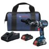 Bosch Cordless Hammer Drill/Driver Kit, 18.0V