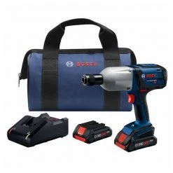 Cordless Impact Wrench Kit, 7/16", 18.0