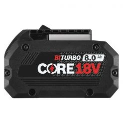 Bosch Battery, (1) 8.0 Ah, Li-Ion