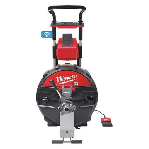 MX FUEL Sewer Drum Machine w/ POWERTREDZ for 5/8“ – ¾“ Cable