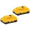 Dewalt Battery Pack, (2) 4.0 Ah, Li-Ion (2 Pack)