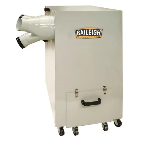 Baileigh Industrial Dust Collectors, 1,450 CFM Max Flow, 3 hp, 1 Phase 1 Dust Collectors, 1,450 CFM Max Flow, 3 hp, 1 Phase