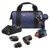 Bosch Cordless Drill/Driver, 18.0V, 4.0Ah