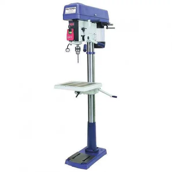 Palmgren Floor Step Drill Press, 1 Ph, 20", 16 Speed 1 Floor Step Drill Press, 1 Ph, 20", 16 Speed