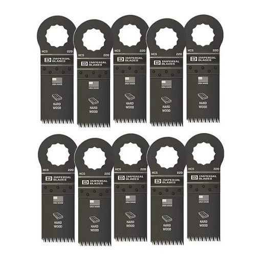 Imperial Blades SuperCut™ 1-1/4" Japanese Tooth Hardwood Blade, 10PC 1 SuperCut™ 1-1/4" Japanese Tooth Hardwood Blade, 10PC