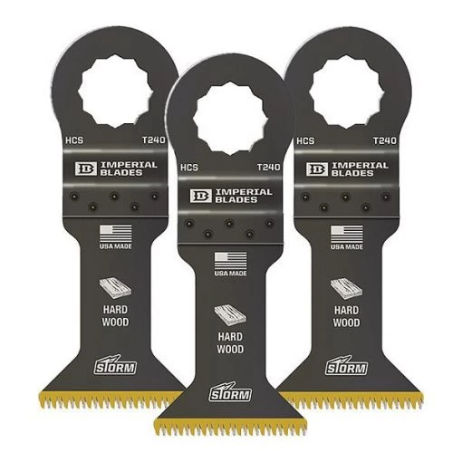 SuperCut™ 1-3/4" Japanese Tooth Storm Titanium Hardwood Blade, 3PC