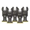 Imperial Blades One Fit™ 1-3/8" Carbide Extreme Storm Titanium Metal Blade, 5PC