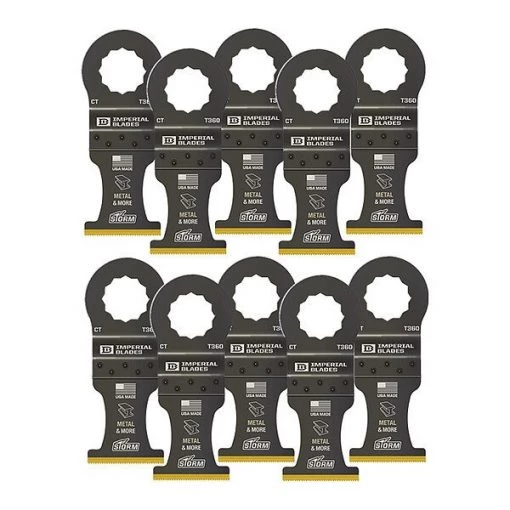 Imperial Blades SuperCut™ 1-3/8" Carbide Extreme Storm Titanium Metal Blade, 10PC 1 SuperCut™ 1-3/8" Carbide Extreme Storm Titanium Metal Blade, 10PC