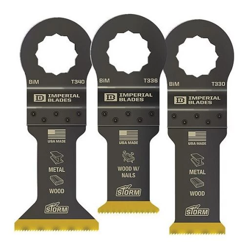 SuperCut™ Storm Titanium Metal/Wood Variety Pack, 3PC